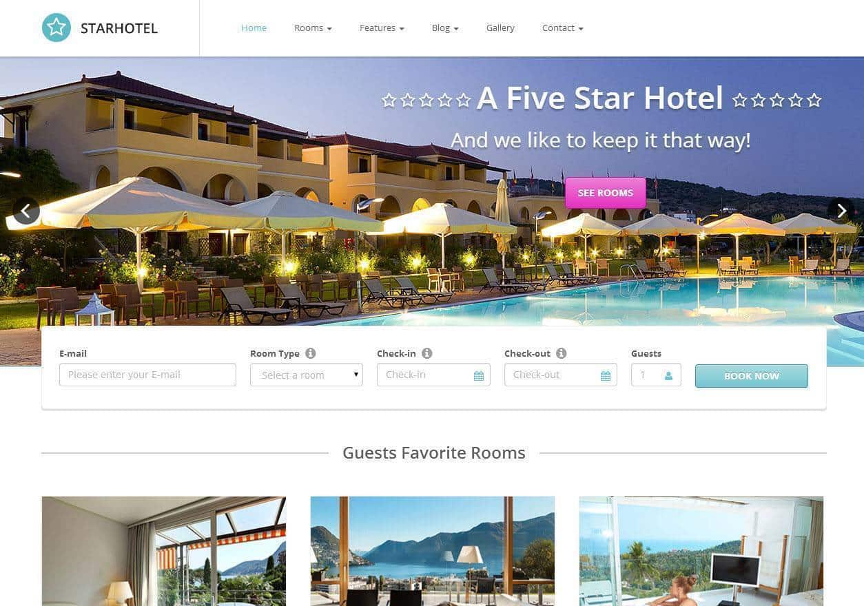 Criação de sites para Hotéis e Motéis
