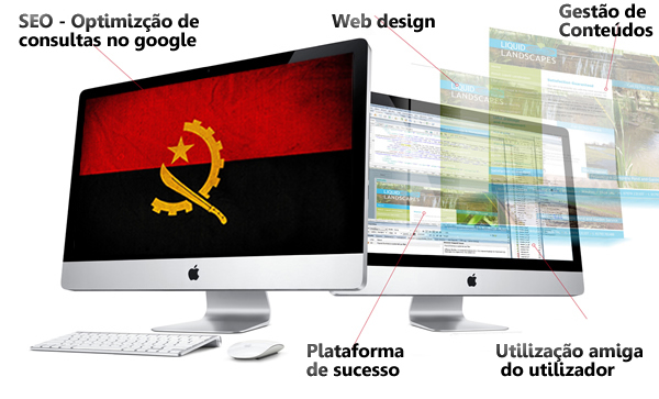 Criação e desenvolvimento de sites para empresas em Angola